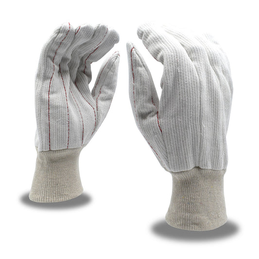Canvas, Knit Wrist, Corded, Double Palm: #2435CD