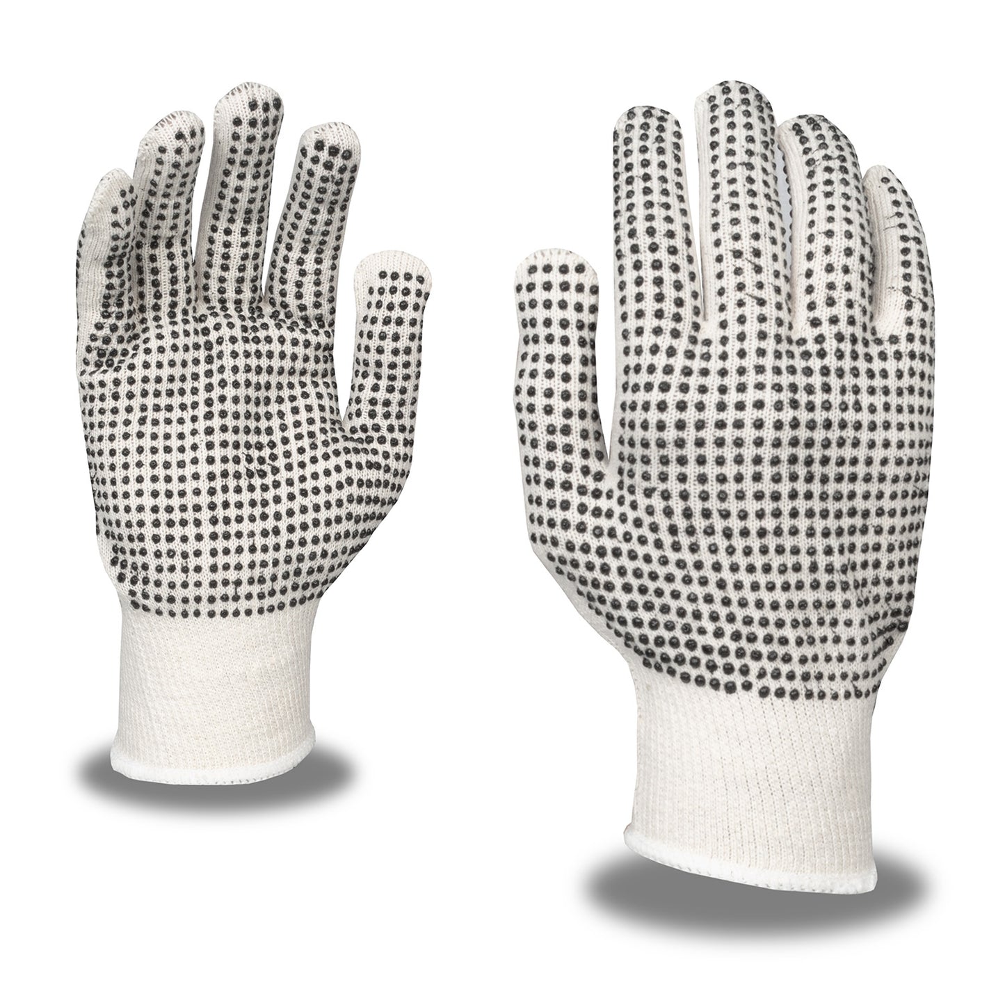 Machine Knit, Double-Sided, PVC Dots, Light Weight: #3853