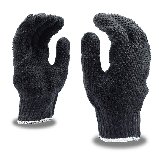 Machine Knit, Double-Sided, PVC Dots, Medium Weight: #3855G