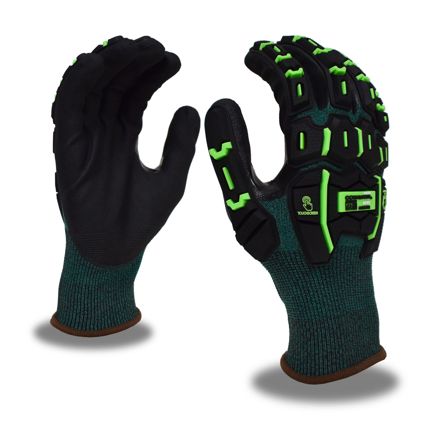 CONQUEST®, 18-Gauge, HPPG² High Performance Shell, Black Microfoam  Nitrile Coating, A4 Cut: #6938TPR