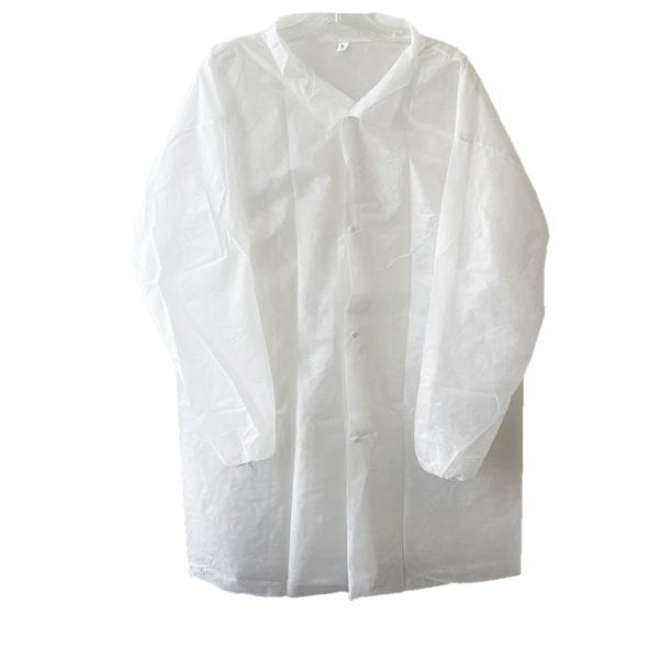 Polypropylene, Lab Coat For Safety: #LC25