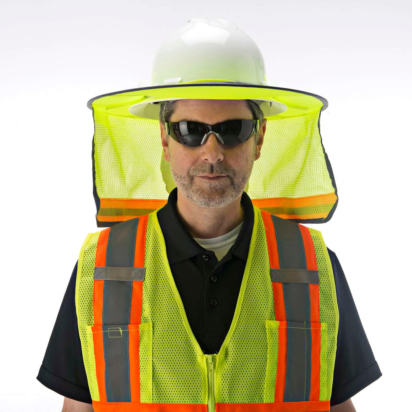 Hard Hat, Neck Shade, Lime: #VHB101